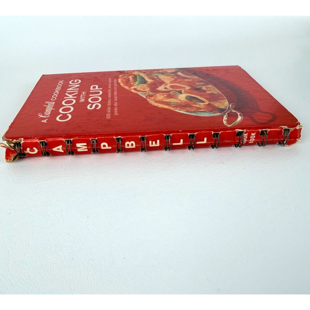 Campbell Cookbook Cooking with Soup 1972 Spiral Bound - Picture 14 of 14